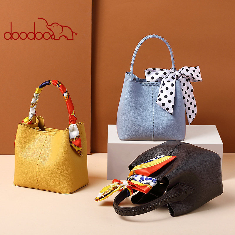 doodoo新款2020潮夏季简约斜挎包 doodoo箱包女士包袋