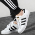Bộ đồ thể thao Adidas nữ mùa thu 2019 mới diện áo khoác thể thao trùm đầu áo khoác quần lọt khe - Thể thao sau bộ adidas nữ mùa hè Thể thao sau