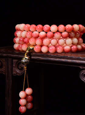 骆驼骨原创108颗手链项链