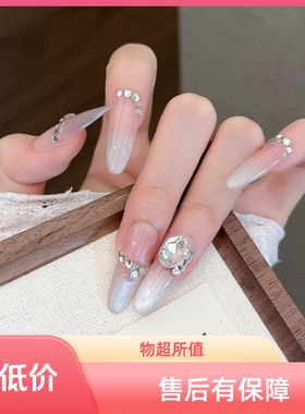 纯手工美甲穿戴甲新年火爆指甲片