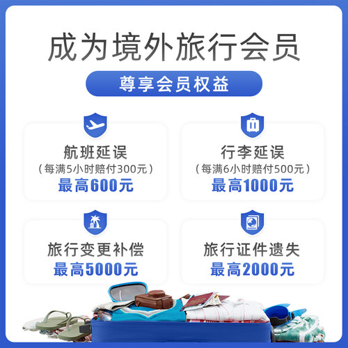 安联·境外旅游保险东南亚日韩泰国越南马来西亚新加坡亚洲旅行险 - 图1