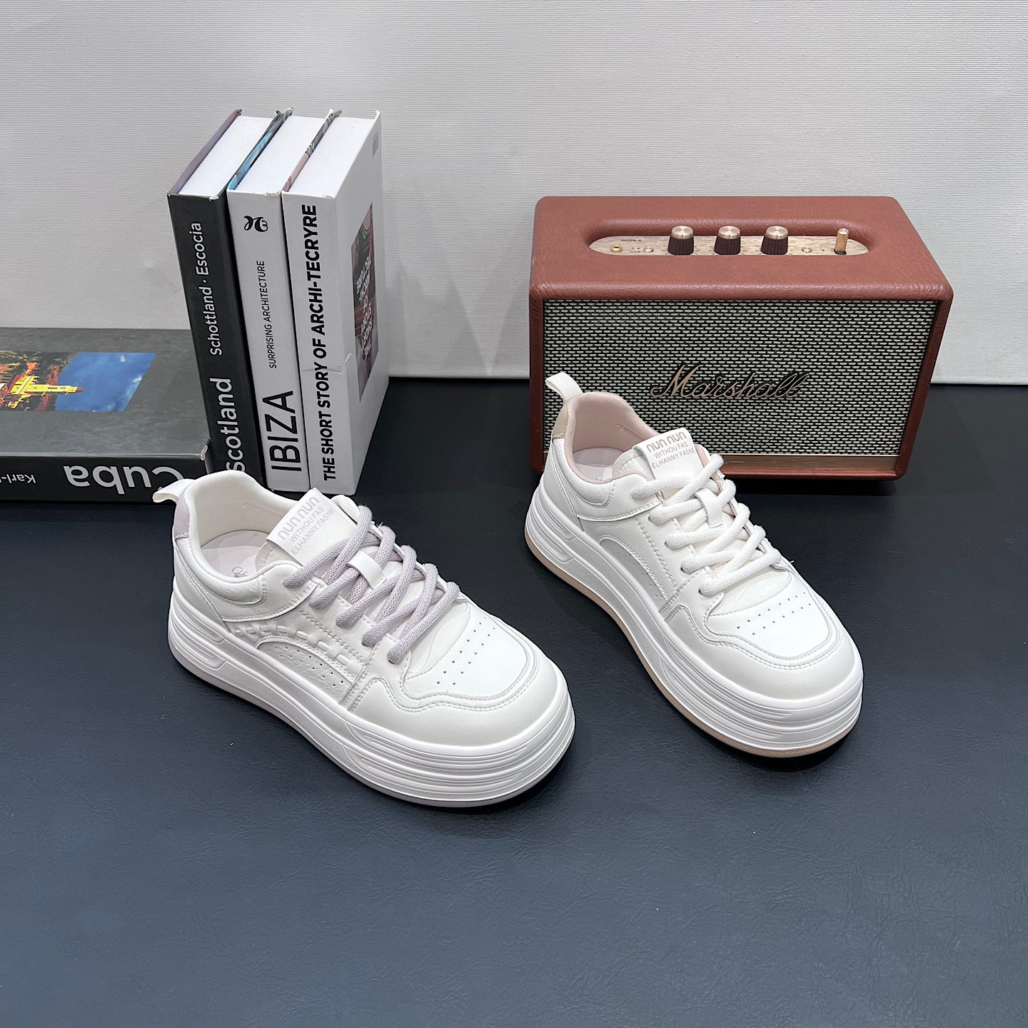 欧货厚底增高小白鞋女2026春季新款百搭轻便透气休闲运动板鞋女鞋,淘宝优惠券,粉丝福利购,淘宝优惠卷