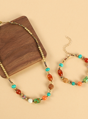 绿野仙踪复古项链女文艺气质