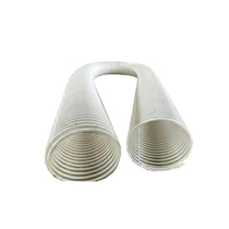 Polyurethane PU plastic fascia reinforced material tube tpu transparent high temperature resistant elastic spiral bullgluten plastic corrugated hose