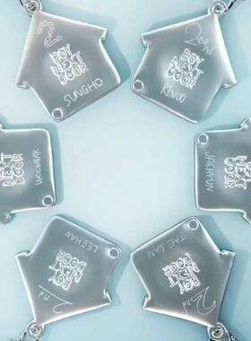 新款韩国男团boynextdoor二周年小房子项链小众设计粉丝应援礼物