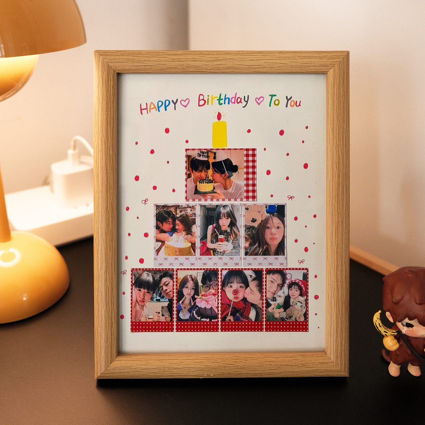 拍立得定制照片涂鸦相框diy生日礼物情侣周年纪念送朋友礼物闺蜜,淘宝优惠券,粉丝福利购,淘宝优惠卷