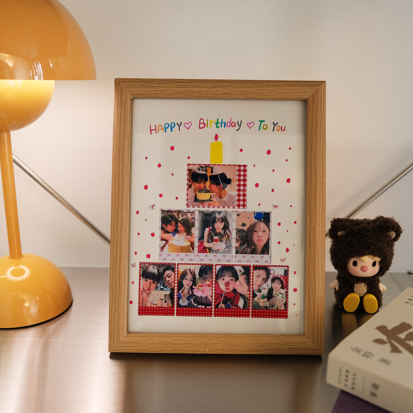 拍立得定制照片涂鸦相框diy生日礼物情侣周年纪念送朋友礼物闺蜜,淘宝优惠券,粉丝福利购,淘宝优惠卷