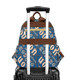 Alphabet printed Oxford backpack