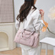 Large-capacity shoulder bag for women, lightweight multi-pocket handbag, short-distance business trip, fitness bag, business trip, small travel bag