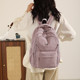 Backpack Women's 2026 New Lightweight Student Multi-Pocket School Bag Business Commuting Short Trip Minimalist Backpack