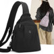 Multifunctional one-pack three-use women's bag lightweight Oxford cloth outdoor travel crossbody chest bag commuter small backpack