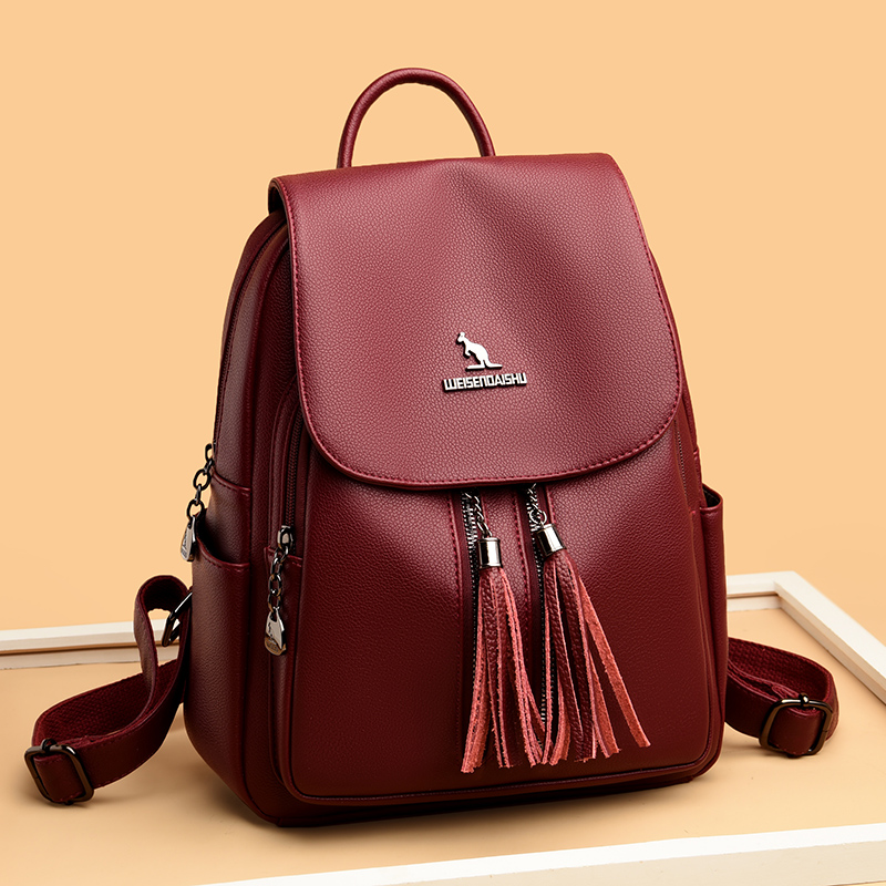  曼柔箱包双肩背包