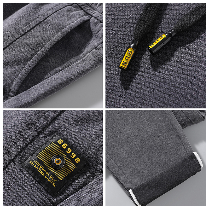 2023新款小直筒牛仔男士男款休闲裤 特尼雷森牛仔裤