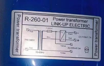 电梯变压器 R-260-01 Power transformer R-260 - 图0