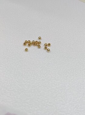 S925银弹簧扣 龙虾扣 延长链钢丝线2MM3MM小珠子项链手链串珠配件
