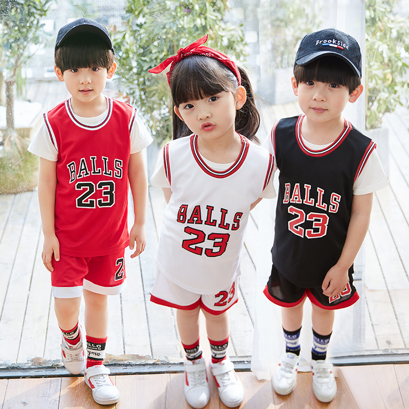男童女童宝宝球衣定制团购中小童夏季幼儿园表演服-第5张图片-提都小院