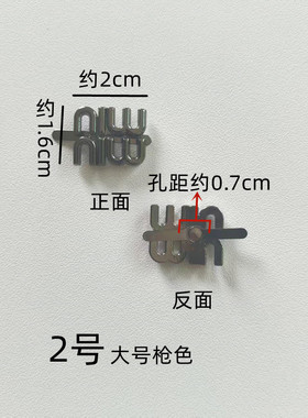 乐福鞋侧面金属搭扣鞋扣