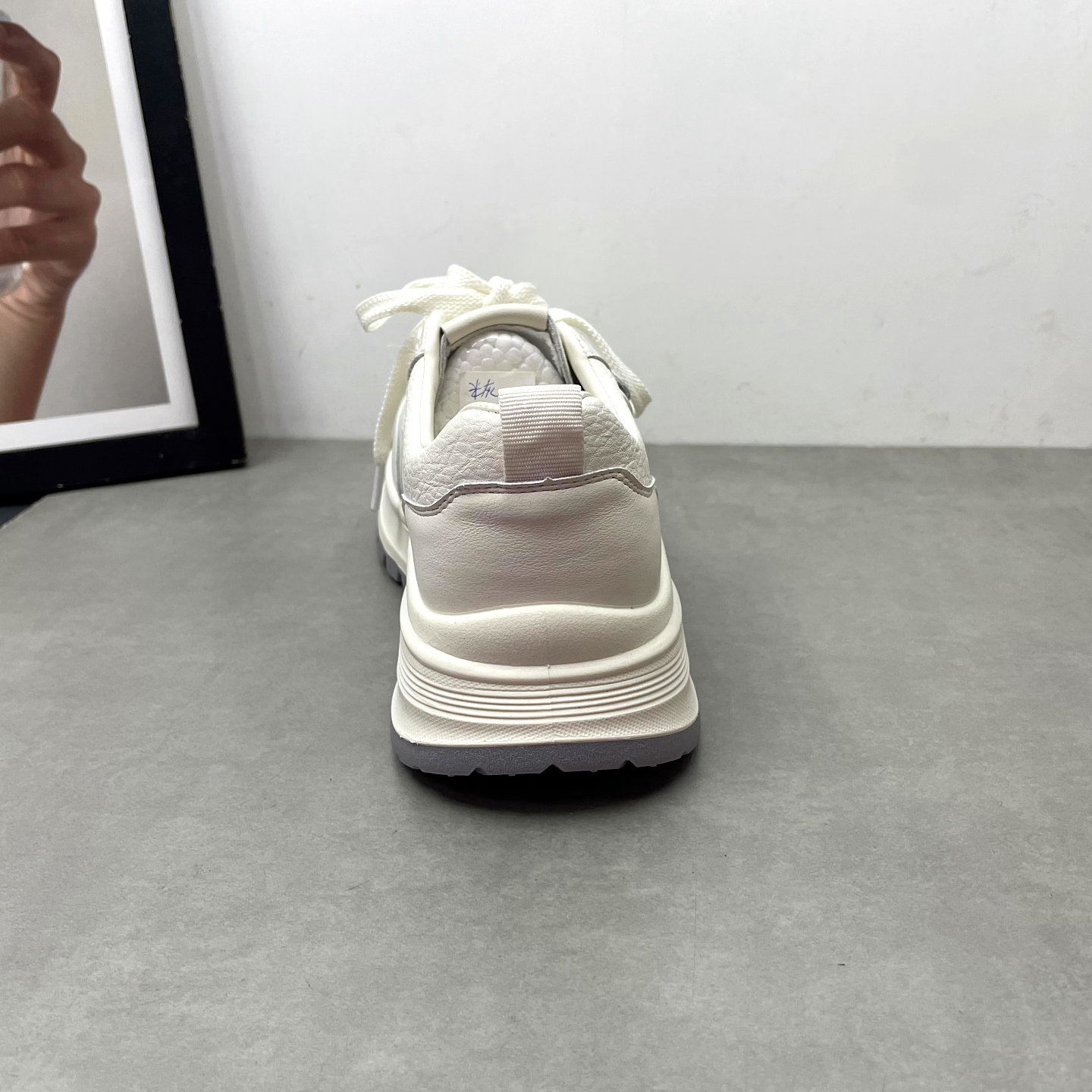 2026春季新款女鞋圆头深口系带轻便增高厚底休闲韩版小白鞋女单鞋,淘宝优惠券,粉丝福利购,淘宝优惠卷