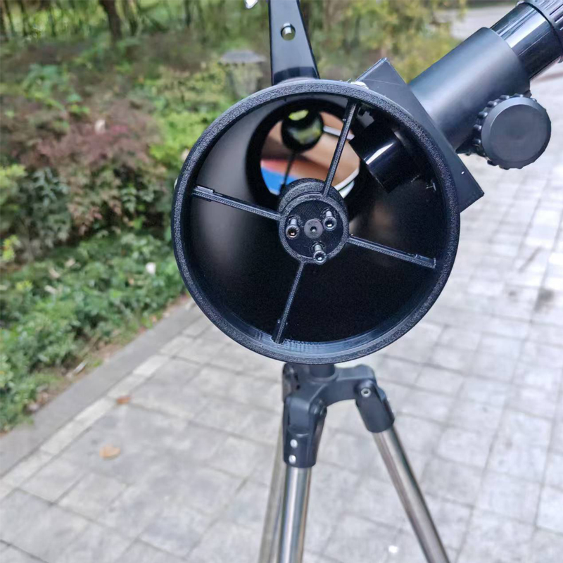 抛物面主镜D114F900牛顿反射天文望远镜自制DIY套件观月观星高清 - 图2