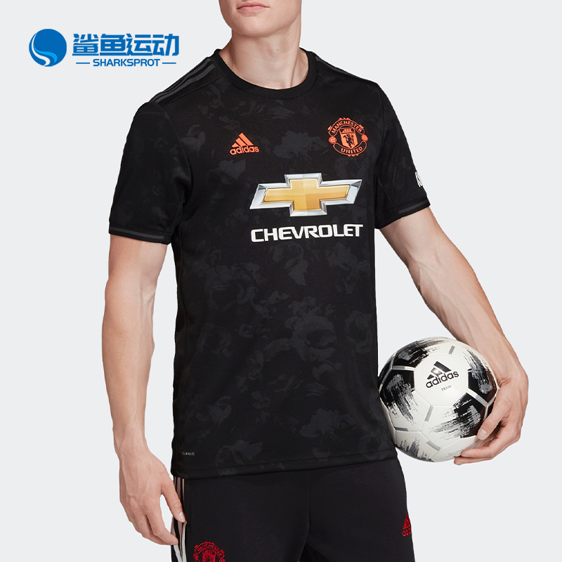 Adidas/阿迪达斯正品男子曼联足球服玫瑰迷版球衣MUFC 3 ED7390 - 图1