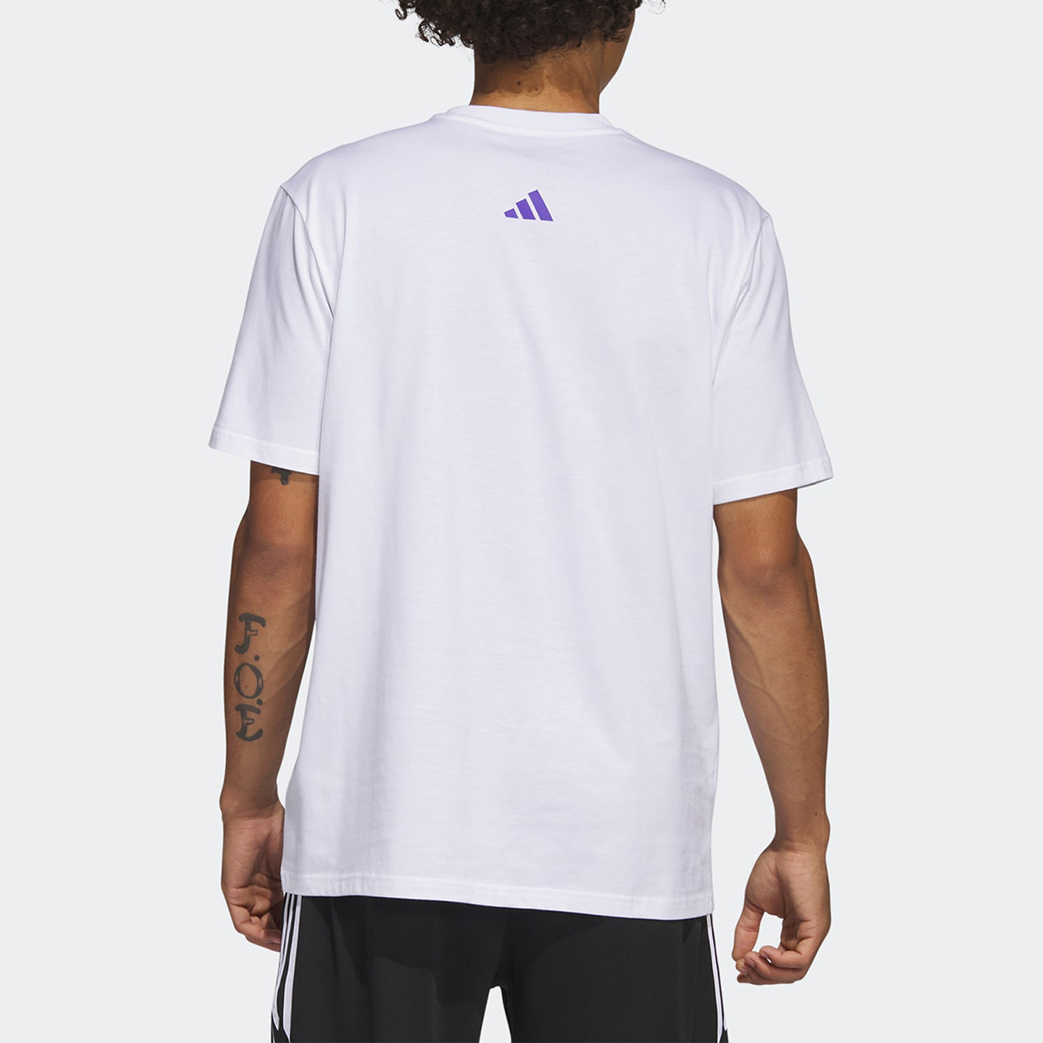 Adidas/阿迪达斯正品CRZY 1 TEE男子休闲篮球运动短袖IA3264 - 图0