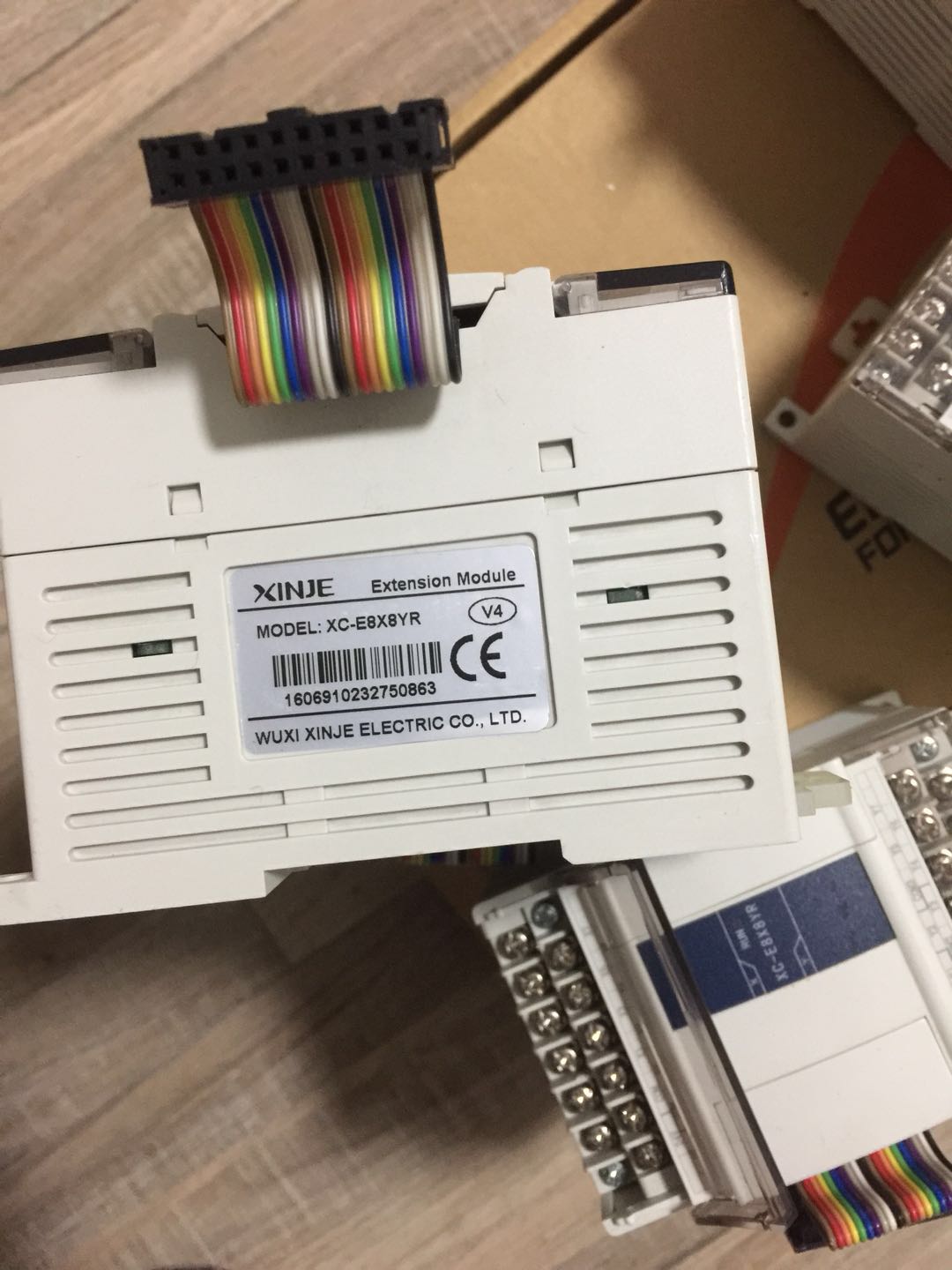 信捷PLC XC-E8X 8YR XC-E16X 16YT E32x 32rt扩展模块二手 - 图0