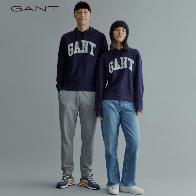 gant甘特同款情侣款时尚宽松女卫衣 GANT卫衣/绒衫