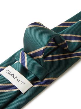 GANT/甘特男士学院风斜条纹领带