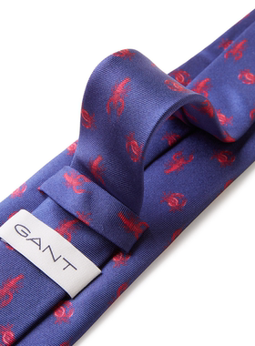 GANT/甘特男桑蚕丝休闲西装领带