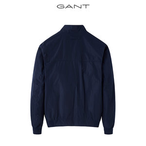 GANT/甘特2019秋冬男士立领小logo按扣口袋短款夹克外套74822