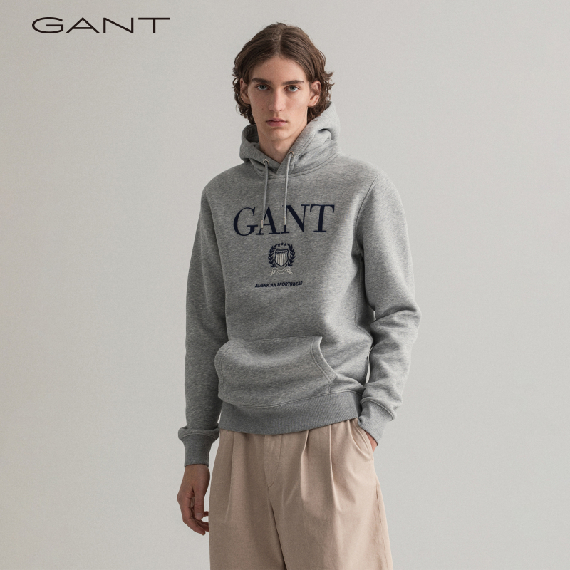 gant甘特春夏同款情侣款休闲卫衣 GANT卫衣