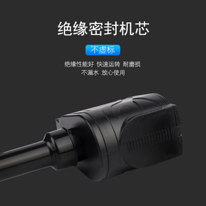 新疆包邮金利佳大流量鱼缸底滤潜水泵三合一静音增氧水族箱抽水泵