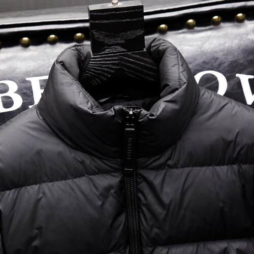 欧洲站高端轻便立领羽绒服男士秋冬季新款加厚90白鸭绒外套男短款 - 图1