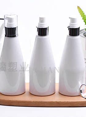 250ml喷雾瓶氧化铝喷头乳液喷瓶分装瓶塑料空瓶子按压泵
