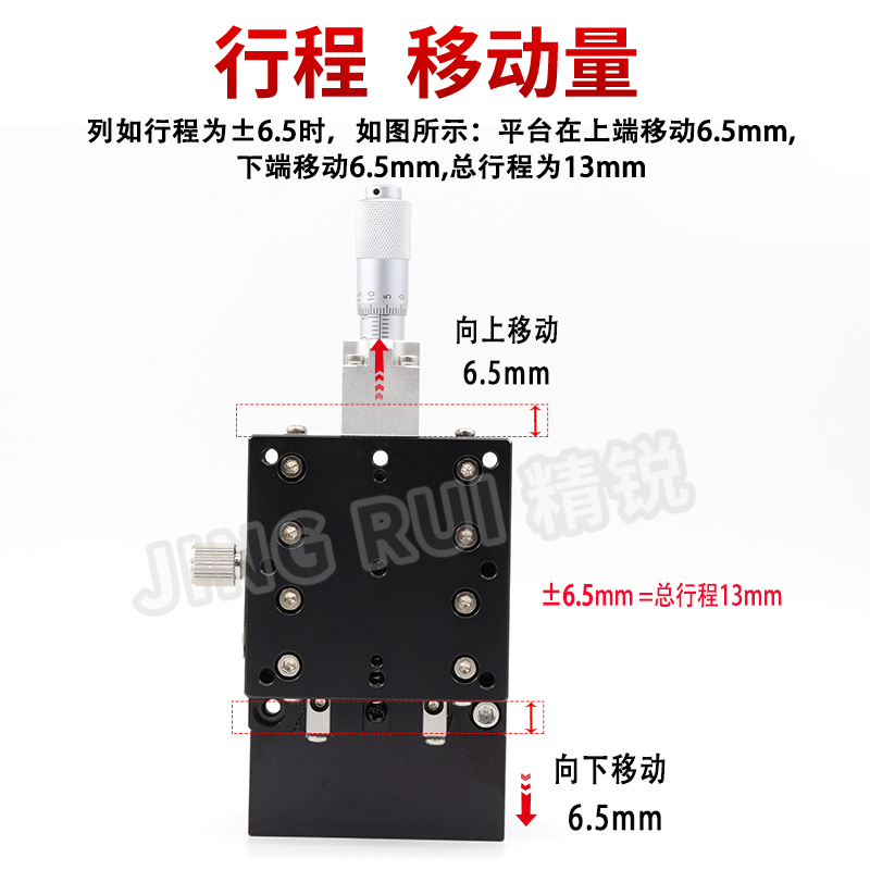 Z轴垂直升降台LV高精密ZCRS/ZSG/EJC01/E-EIC61/CGZS手动微调滑台 - 图2