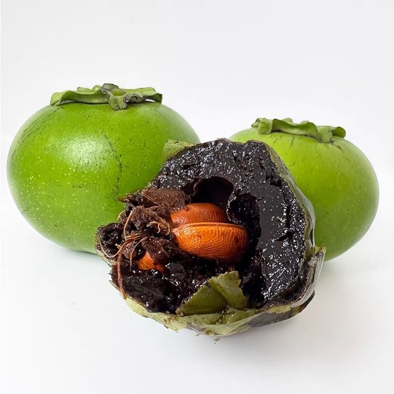 新鲜现摘巧克力布丁果黑柿子冰淇淋黑柿不常见稀有水果黑肉柿子甜,淘宝优惠券,粉丝福利购,淘宝优惠卷