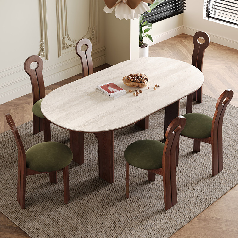  洛轩家居岩板餐桌