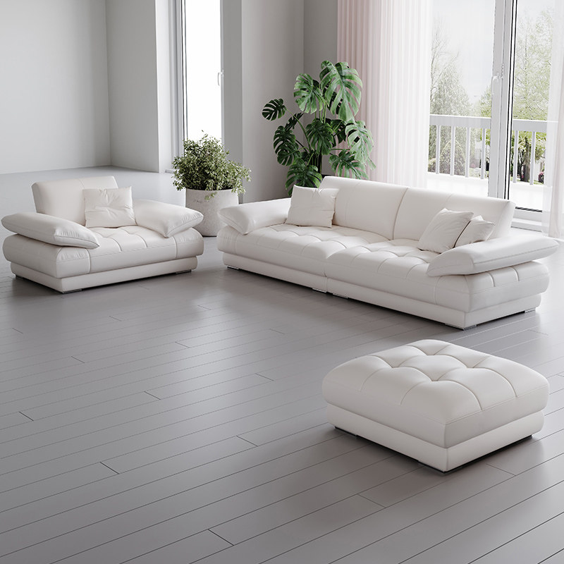  洛轩家居皮艺沙发