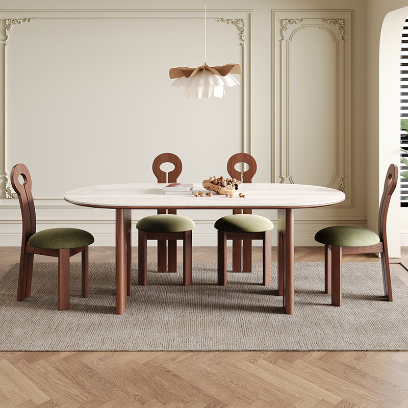  洛轩家居岩板餐桌