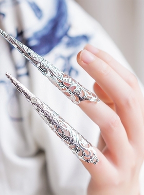 甲套古风宫廷护甲金色假指甲套甲装饰皇后古代电视剧慈禧太后同款