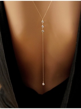 欧美新娘伴娘简约长款后