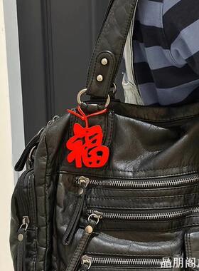家用喜庆装饰卧室门把手年门挂