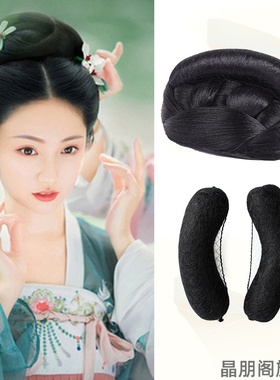 贵妃造型发髻发包古装古