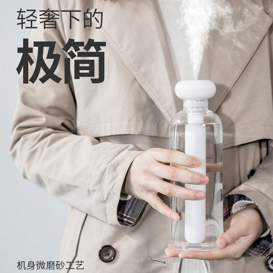 JISULIFE Portable Air Humidifier Aroma Diffuser USB Silent