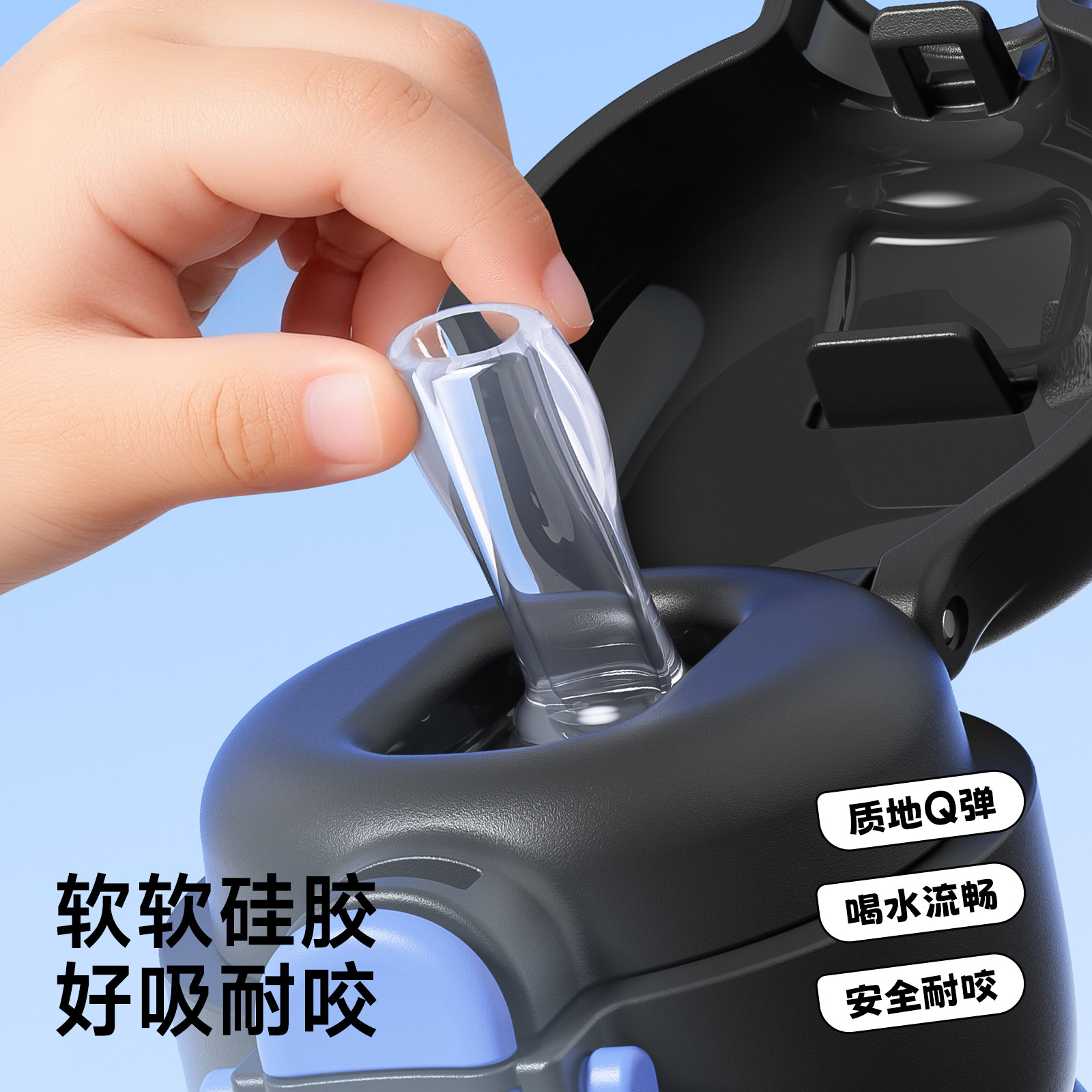 小土豆儿童保温杯男生双饮水杯316L不锈钢学生上学专用吸管杯水壶,淘宝优惠券,粉丝福利购,淘宝优惠卷