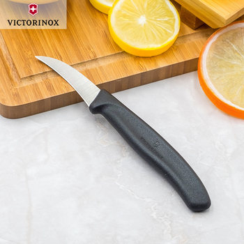 Victorinox Swiss Army Knife Fruit Knife 6.7501 ສີແດງ 6.7503 Black Chef Carving Knife Carving Knife