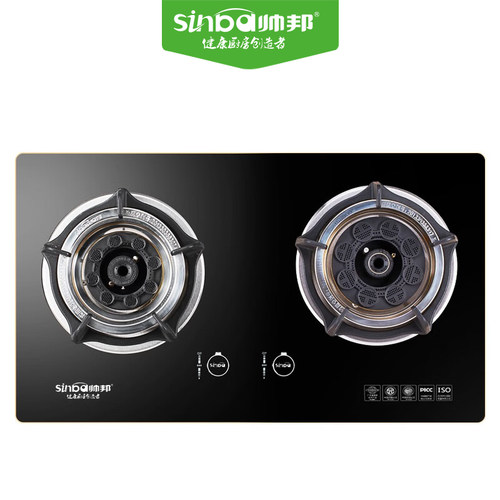 Sinba/帅邦 911GT燃气灶具文武火天然气猛火灶液化气炉具一级能效 - 图0