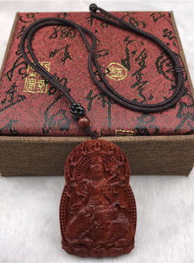 小叶紫檀木质本命佛108颗佛珠