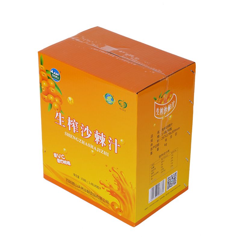 四姑娘山生榨沙棘汁1.48升*6阿坝特产果汁饮料沙棘原浆液鲜果鲜榨 - 图3