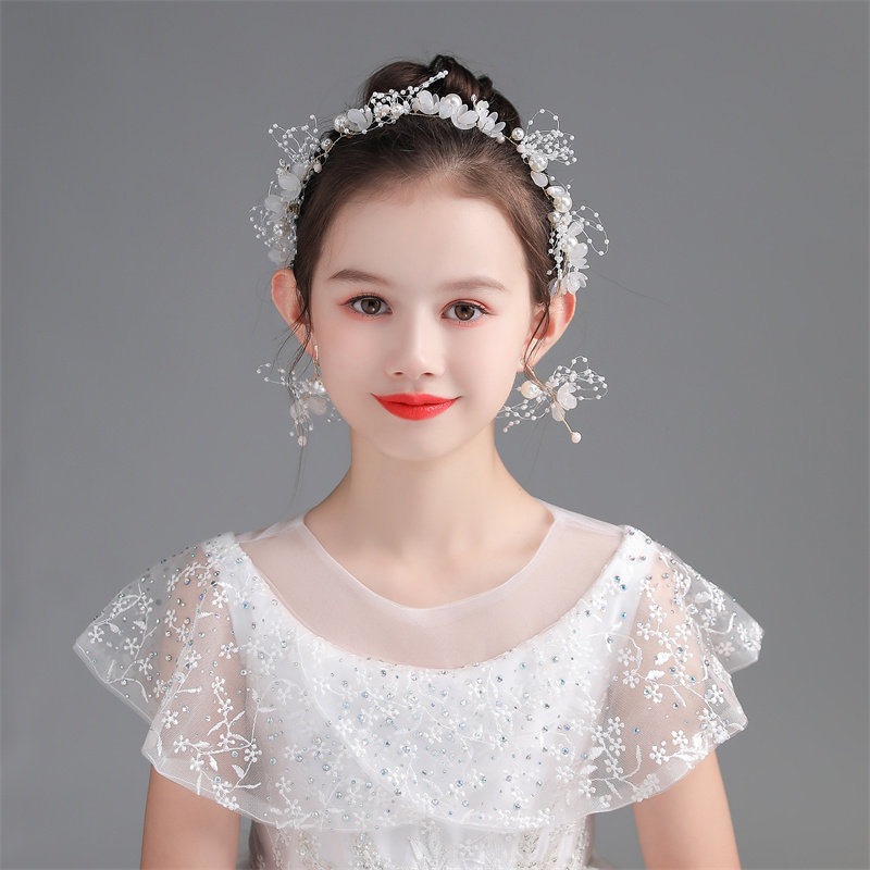 儿童生日头饰女童公主演出头花女孩韩版淑女花童配饰甜美插梳发饰,淘宝优惠券,粉丝福利购,淘宝优惠卷